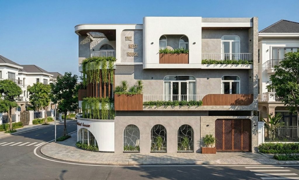 Dự án mẫu 8 viết tiêu đề dài để thành 2 dòng